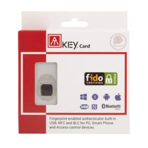 fingerprint security key card