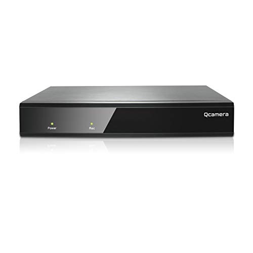 Q-camera 16CH 5M-N/1080N DVR Full High Definition Hybrid AHD/TVI/CVI/Analog/IP H.265 CCTV Digital Video Recorder P2P Remote Phone Monitoring for Home Security Surveillance System Camera(NO Hard Disk)