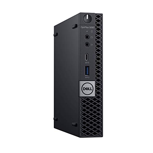 Dell OptiPlex 5060 Micro Desktop Computer with Intel Core i5-8500T 2.1 GHz Hexa-Core
