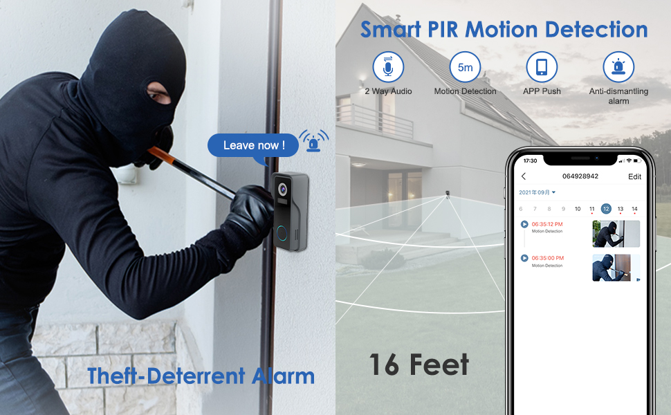 zumimall doorbell camera