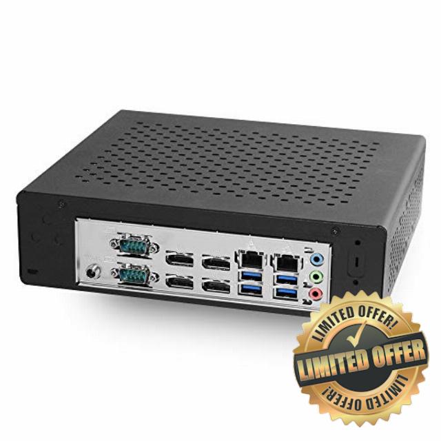 MITXPC AMD Ryzen V1605B Radeon Vega 8 Digital Signage Mini PC