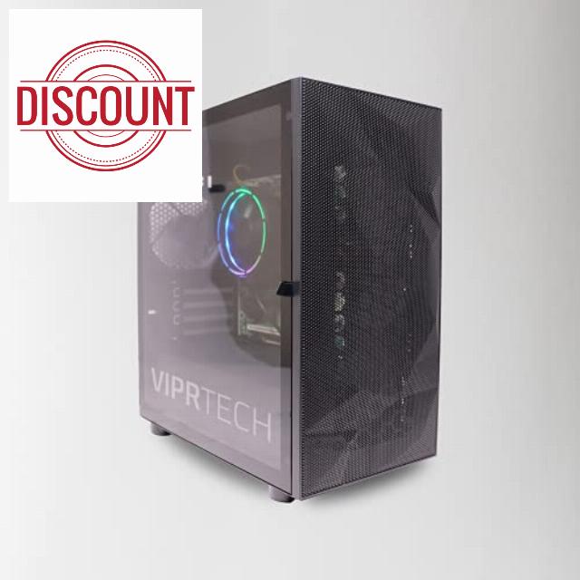 ViprTech Blackout Gaming PC Desktop Computer - AMD A10 (10-Core)