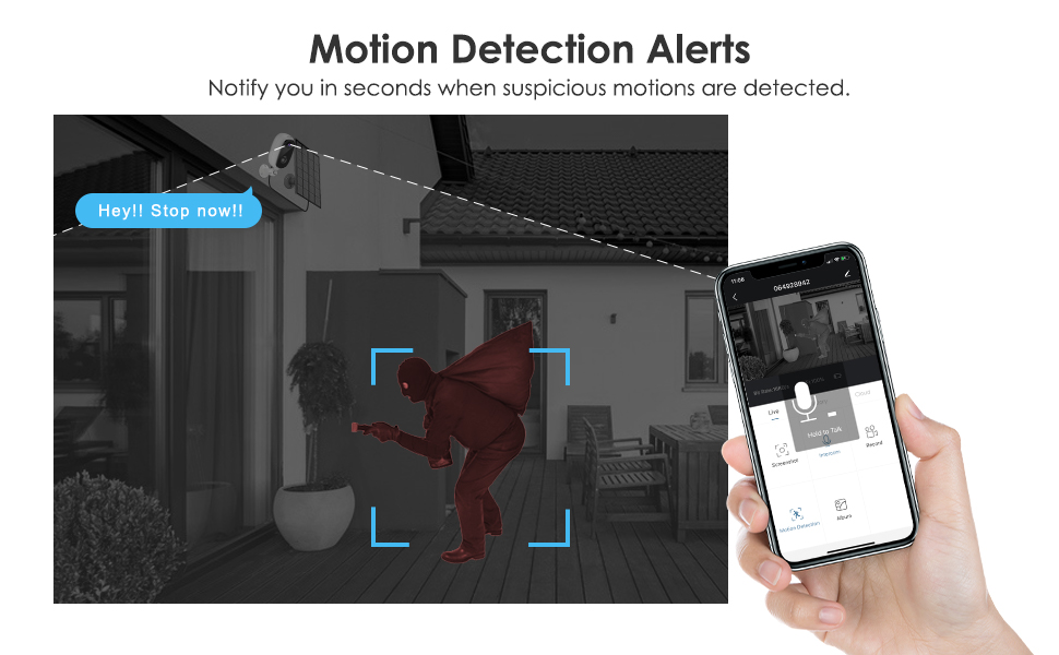 solar powered outdoor security cameras