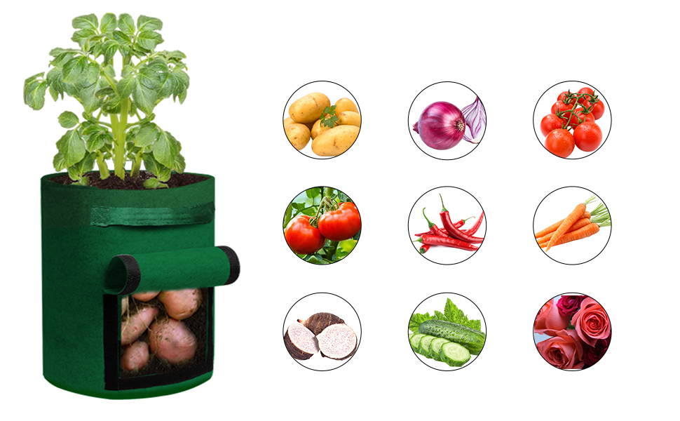 garden bags to grow vegetables