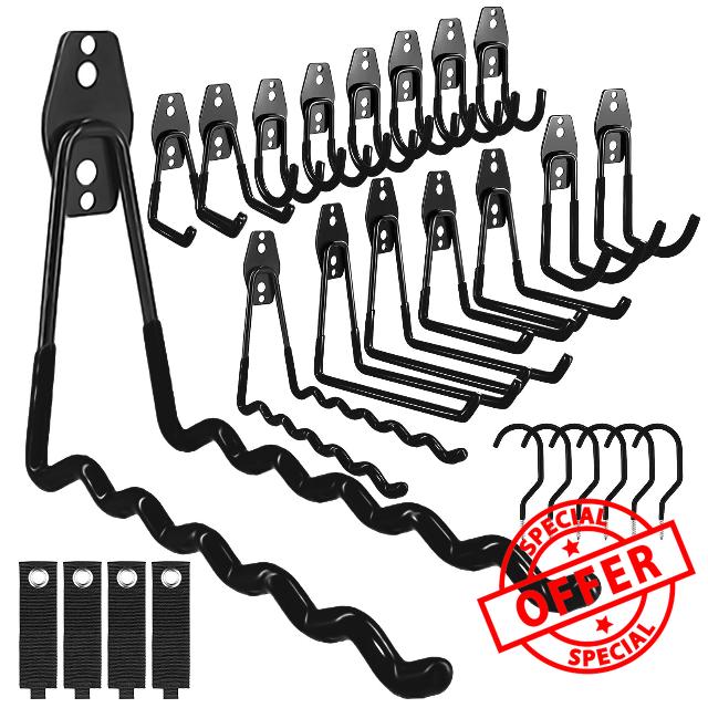peace calm Garage Wall Hooks 26 Pack