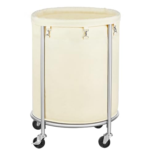170L Large Capacity Laundry Basket with Removable Liner Bag