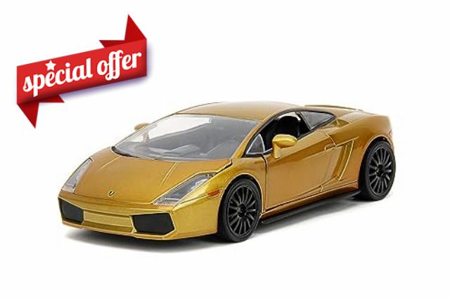 Fast & Furious Fast X 1:24 Gold Lamborghini Gallardo Die-Cast Car