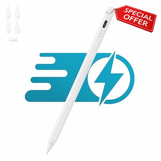 Stylus Pen for iPad Pencil 2nd Generation 5-10Mins Fast Charging