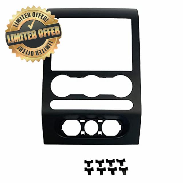 Magimaker Dash Bezel Center Trim Panel Cover 4L3Z-1504302-AAA Compatible with Ford F150 2004 2005 2006 2007 2008