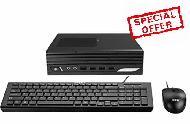 MSI PRO DP21 12M-407US Mini PC Business Desktop