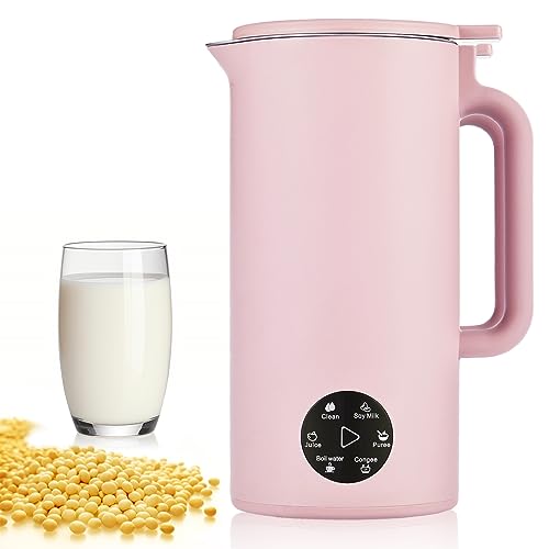 6 Functions Machine Homemade Oat/Coconut/Soy/Dairy Free Beverages with Mesh Strainer
