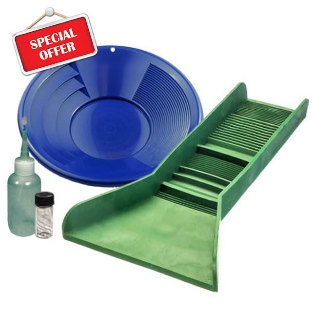 Sluice Monkey 12" Blue Gold Pan