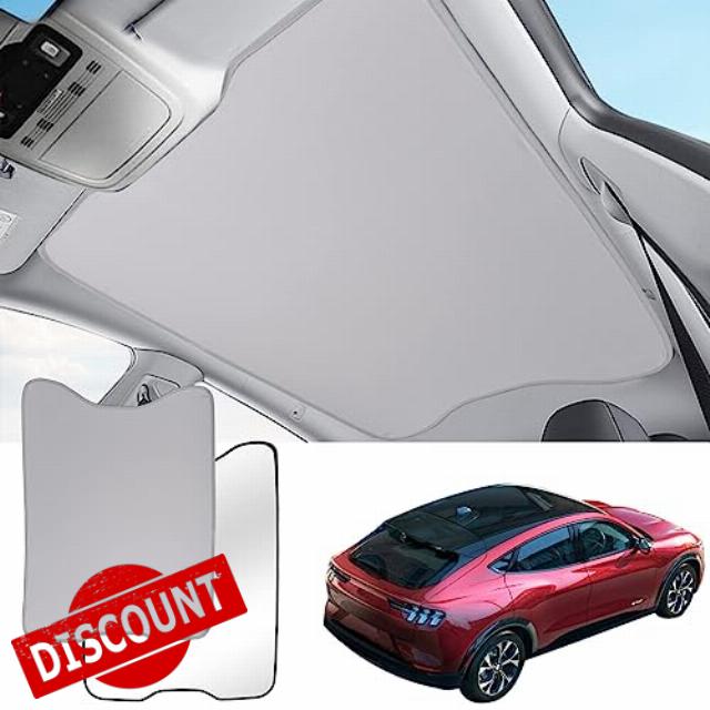 Baceyong Roof Sunshade Compatible with Ford Mustang Mach E