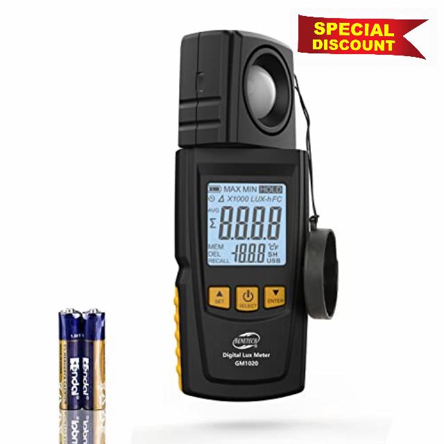 BENETECH Digital Illuminance Light Meter
