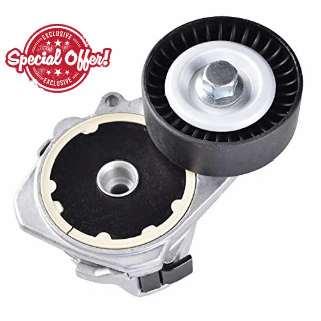ADIGARAUTO 89380 Automatic Belt Tensioner w/Pully Compatible with 2016-2020 Lexus GS F 2008-2011 Lexus GS460 2007-2017 Lexus LS460