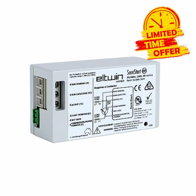 Hyper Engineering Soft Starter for 4 Ton & Under Residential HVAC Air Conditioners SS1B08-16SN