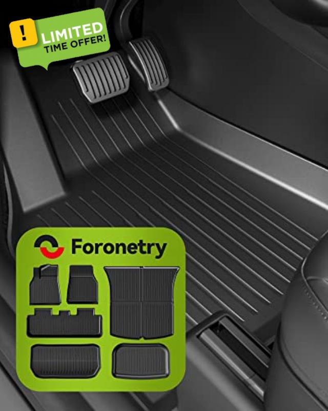 Foronetry Tesla Model Y Floor Mats for 2023 2022 2021