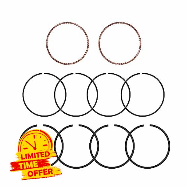 Two Sets of Piston Rings Fits for Kohler Engines CH25 CH26 CH730 CH735 CH740 CH745 CH750 and Others 24-108-14-s 2410814s
