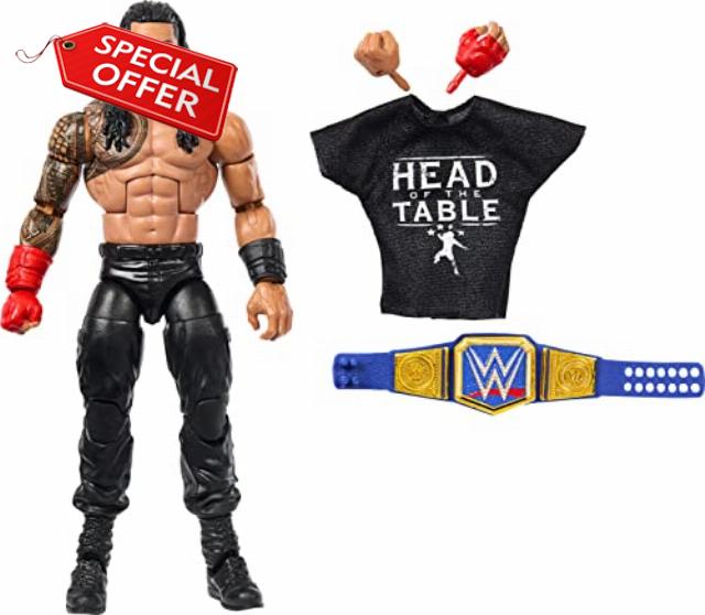Mattel WWE Roman Reigns Top Picks Elite Collection Action Figure