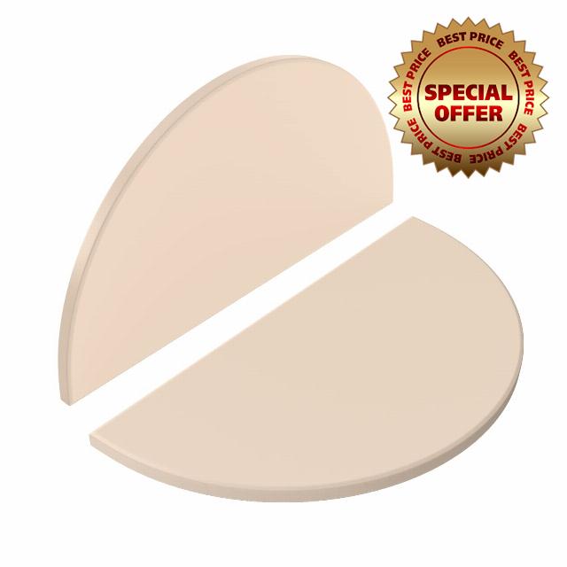 BMMXBI 15In Half-Moon Ceramic Heat Deflector