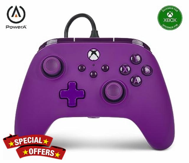 PowerA Advantage Wired Controller for Xbox Series X|S - Royal Purple