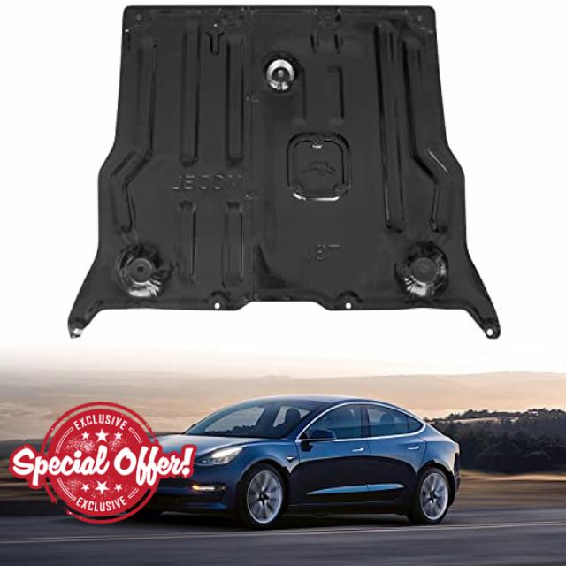 POKIAUTO Front Skid Plate for Tesla Model 3 2017-2023 / Model Y 2020-2023 Accessories