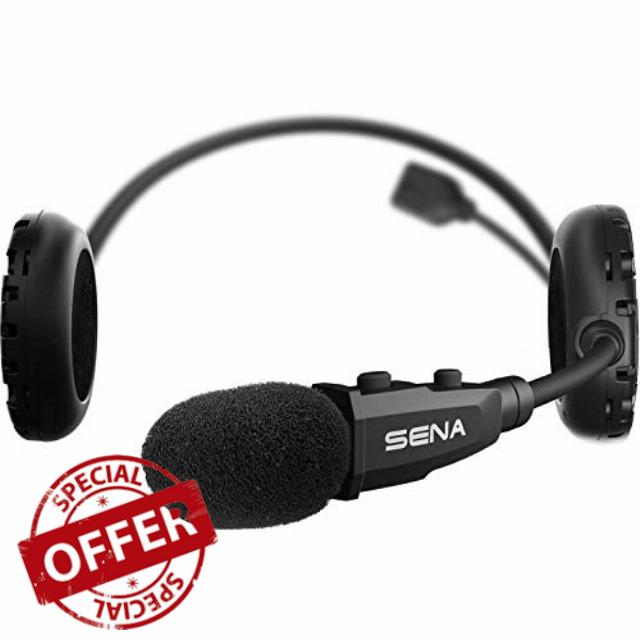 Sena 3S Plus Boom Motorcycle Bluetooth Headset