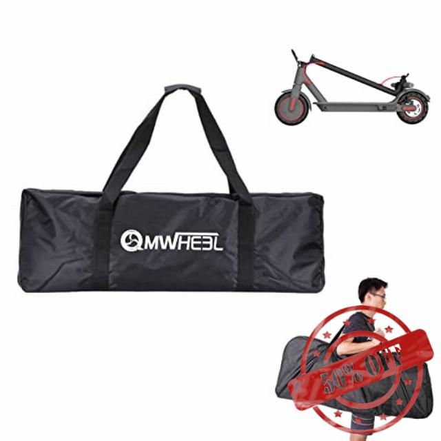 Qmwheel Electric Scooter Bag Carrying Portable Scooter Bag Handlebar for M365 Electric Scooter Carrying Storage Bag Scooter Case Scooter Accessories 248L Large Capacity.