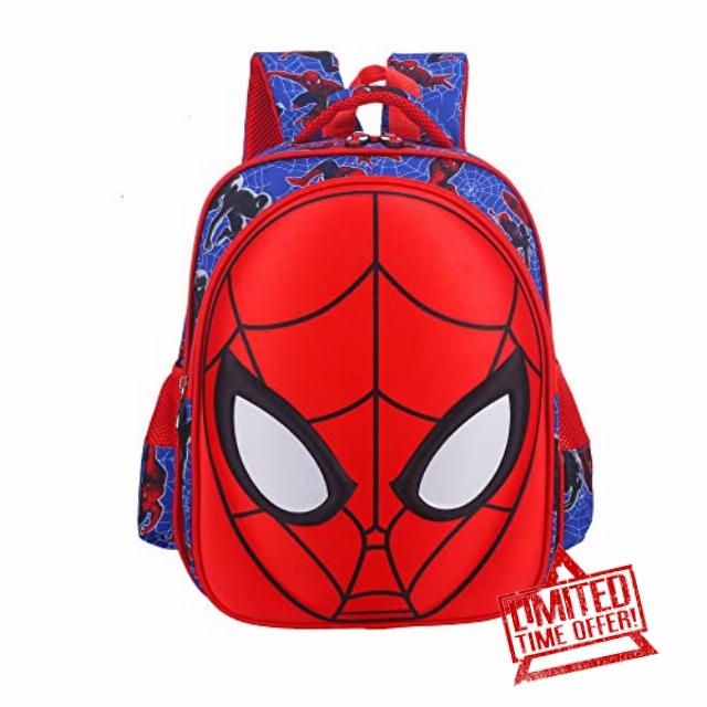 Dasellbag Toddler Boys Girls Kids Backpack 3D Cartoon Comic Lightweight Waterproof Student Schoolbag for Christmas Halloween
