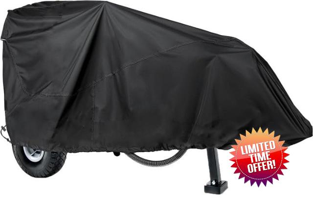 YHINGG Log Splitter Cover Waterproof 600D Oxford Cloth 83" x 45" x 39" Suitable for 15-45 ton Log Splitters Weather-Resistant Storage Cover (40-45 Ton)