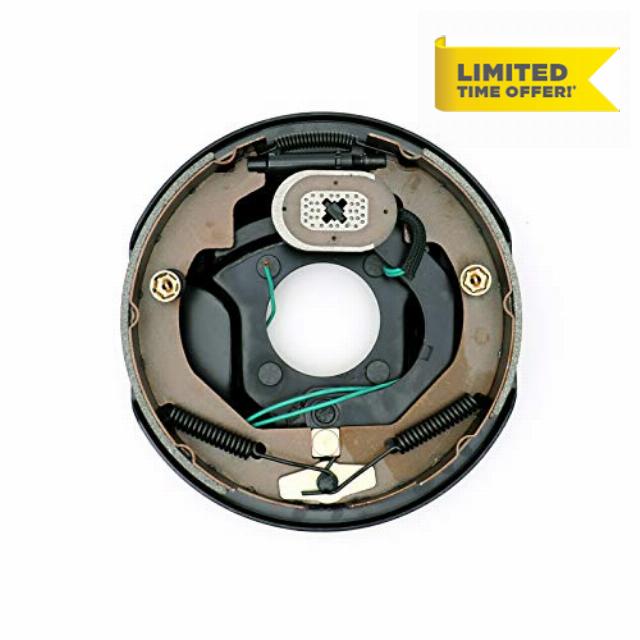 HICKS 10" x 2-1/4" Trailer Electric Brake Assembly Left Only for 3