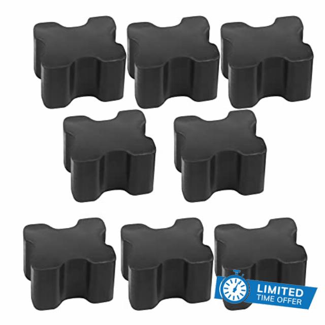 Pack of 8 Heavy Duty Rubber Coil Spring Booster Kit