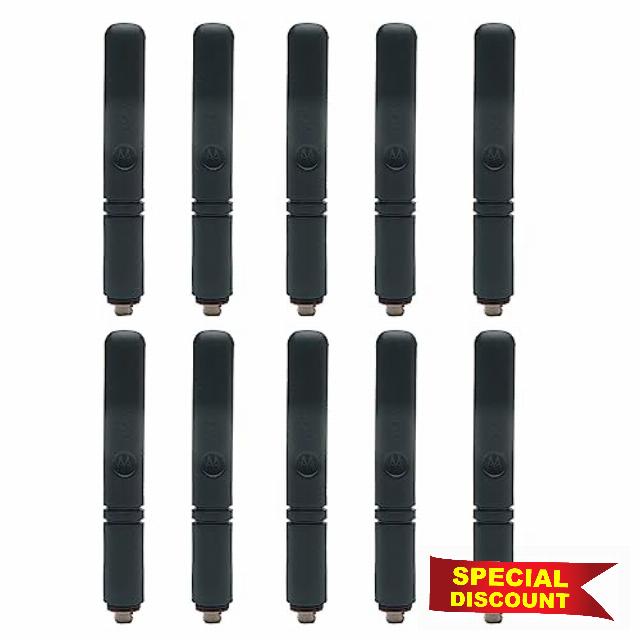 TDYU UHF 403-527MHz Stubby Antenna for XPR3300/3500 XPR7350 XPR7550 DP4000 XPR3000 XPR3000e XPR7000 XPR7000e XPR7550 XPR7380 XPR7580 DP2000 DP2400 Walkie Talkie Two Way Radio 10Pack