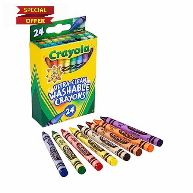 Crayola® Washable Ultra Clean Crayons