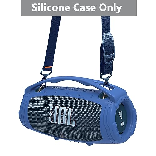 Protective Skin Case for JBL Xtreme 3 Portable Bluetooth Speaker Accessories(Only Case)(Blue)