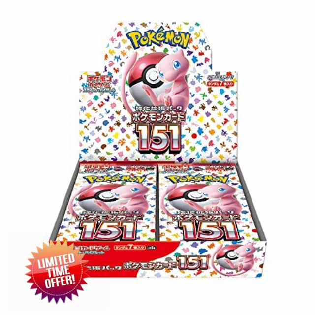 Pokemon Card Game Scarlet & Violet Enhanced Expansion Pack Pokemon Card 151" Box (Japanese)