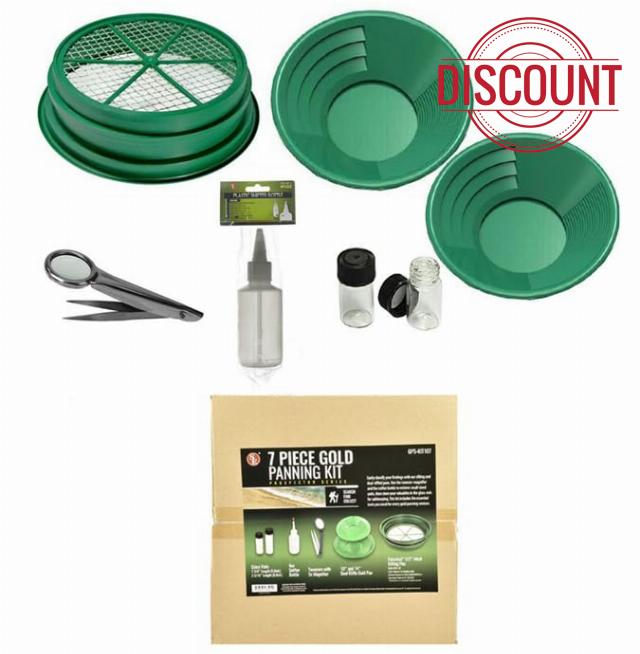 Sluice Monkey 7Pc Gold Panning Kit