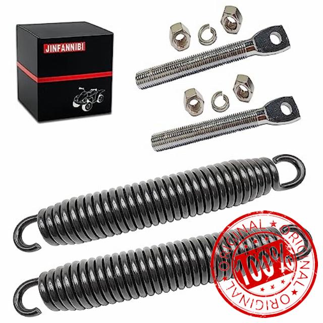 JINFANNIBI 2Pc Snow Plow Trip Spring with Eyebolts Kit for Meyer Snowplow 07017 Western 90493 Meyer 09124