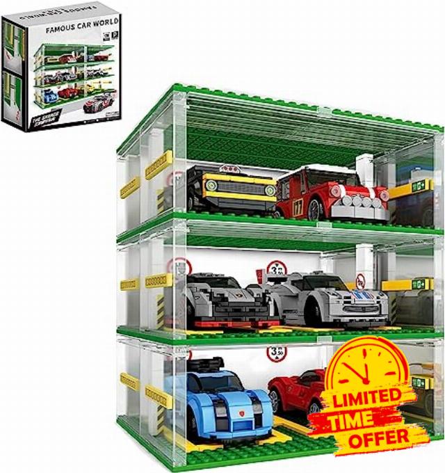 Parking Garage for Lego Speed Champions Race Car