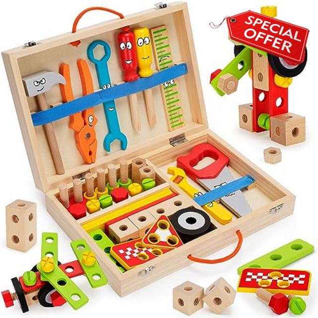 WEMEMORN Tool Kit for Kids