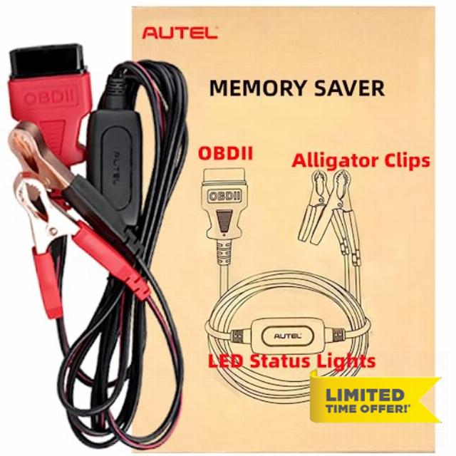 2023 New Autel MAXIBAS BTMS OBDII Battery Tester Memory Saver Preserves Vehicle Codes and Electronic Presets