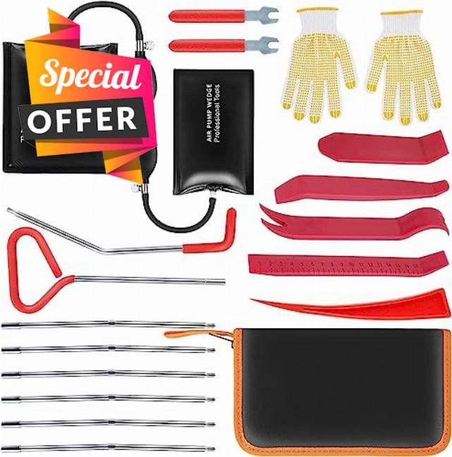 COOGEO Car Tool Kit Essential Emergency Car Tools for All Vehicles