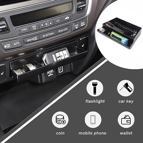 ABS Material Console Drawer Storage Box Coin Container Accessories