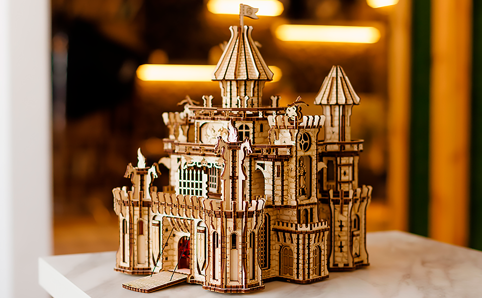 model castle kits to build, castle model, 3d puzzles for adults and kids, 3d puzzles for kids