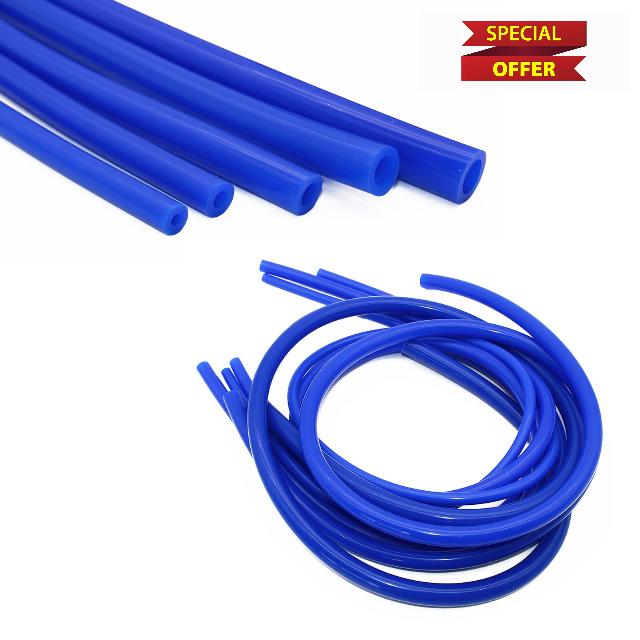 AKZYTUE 5/32"+1/4"+5/16"+3/8"+15/32" Silicone Vacuum Tubing Hose