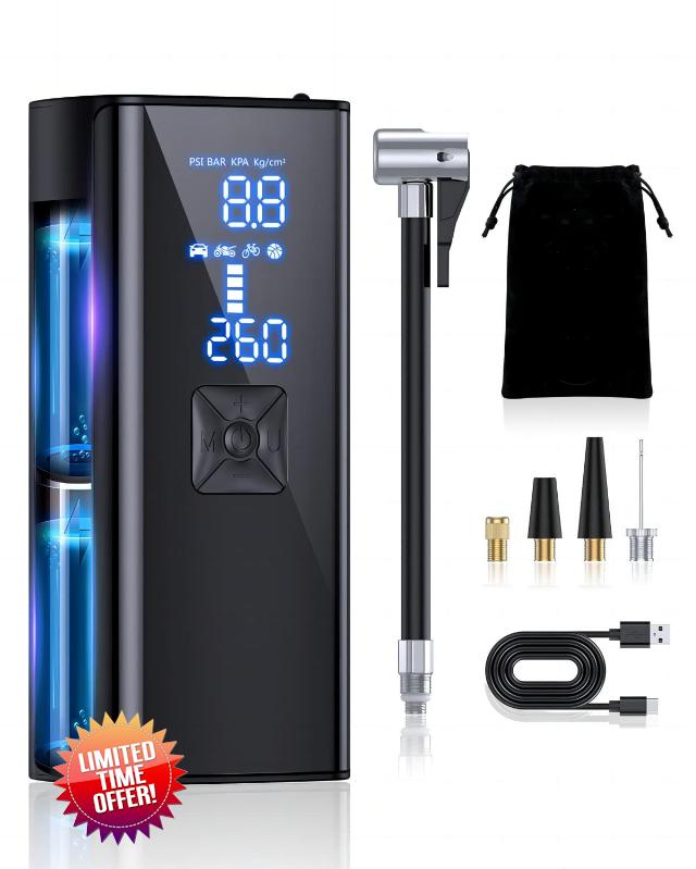 Tire Inflator Portable Air Compressor