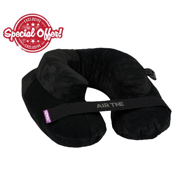 Cabeau Air TNE Inflatable Travel Neck Pillow Lightweight Inflatable Core