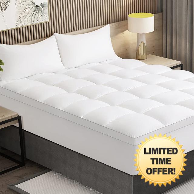 LIANLAM Mattress Topper Queen