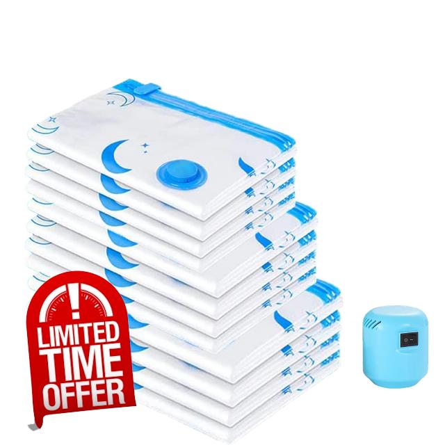 Mantianstar 13 Pack Vacuum Storage Bags