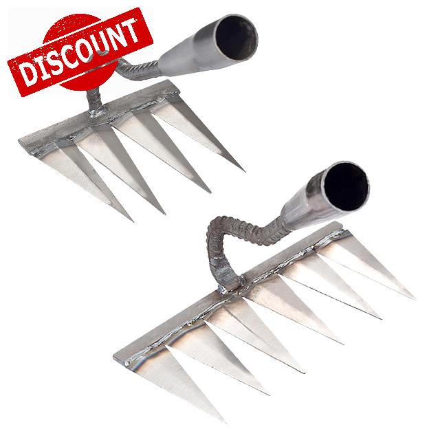 Heavy Duty Metal Hand Rakes for Gardening